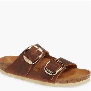 Birkenstock Arizona Big Buckle size 11 (42) in cognac